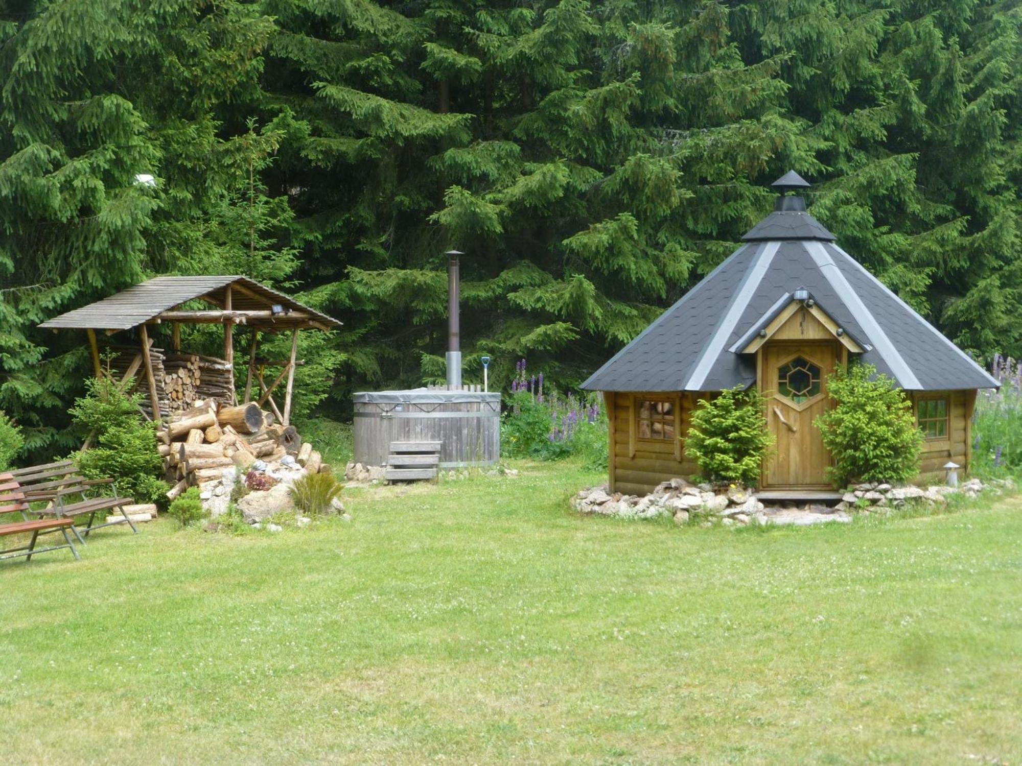 Holiday Home With Shared Pool In J Gersgr N Bad Reiboldsgruen Экстерьер фото
